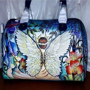 NEW RELEASE Anuschka leather satchel